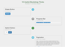 React js template and ui example Timeline with 10 Cool Bootstrap jQuery Snippets