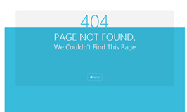 React js template and ui example 404 error page