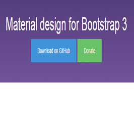 React js template and ui example Material design for Bootstrap 3 bootdey